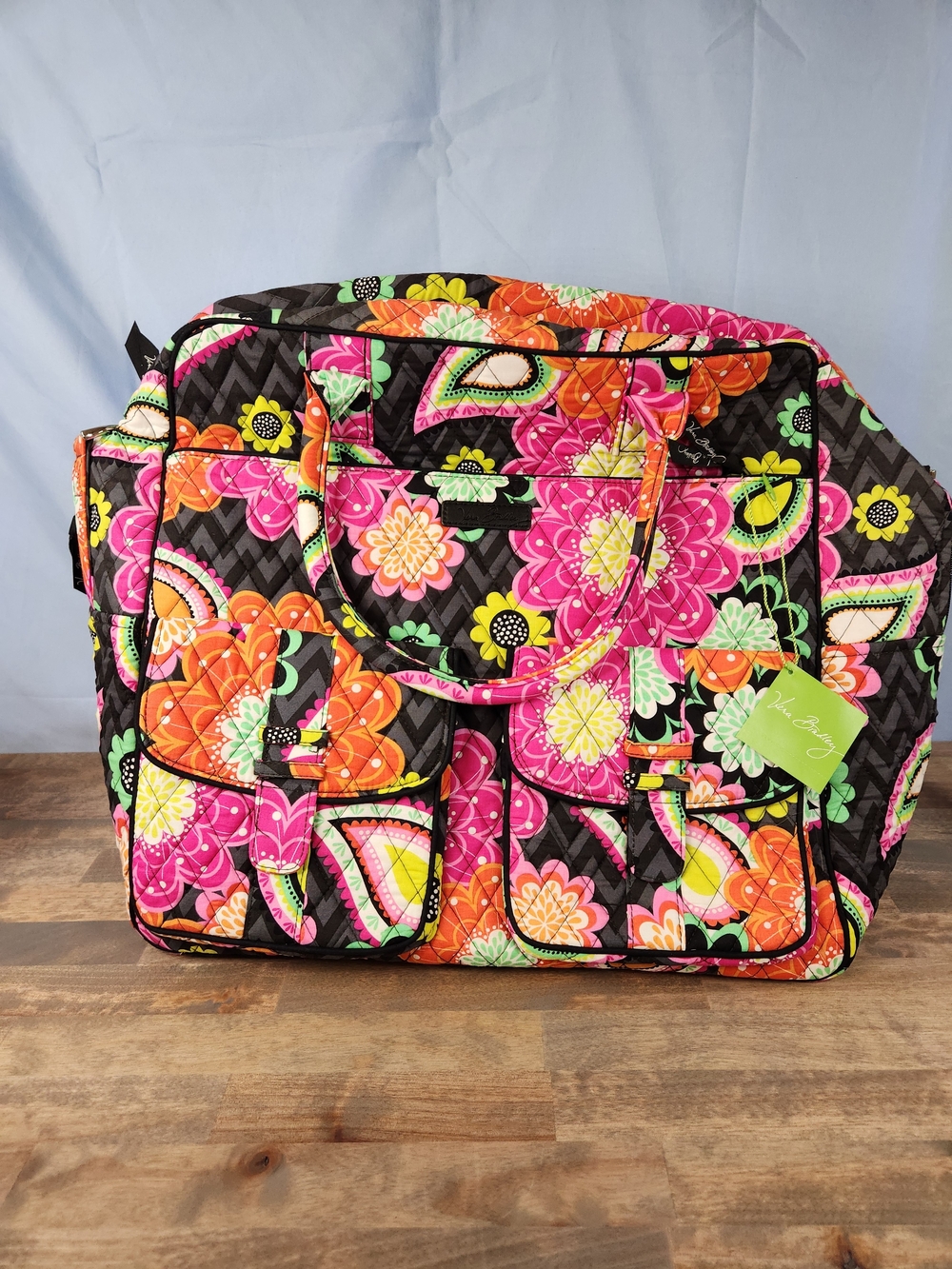 Vera Bradley Grand Cargo Travel Bag ZIGGY ZINNIA